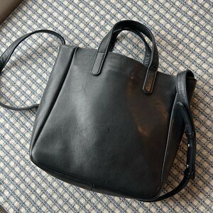 baggu RARE Leather tote crossbody
